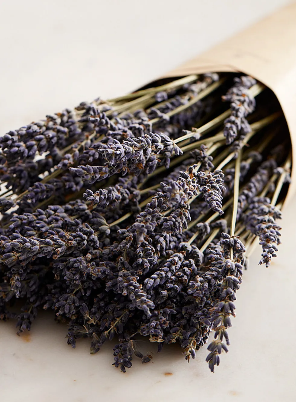 Dried lavender wreath