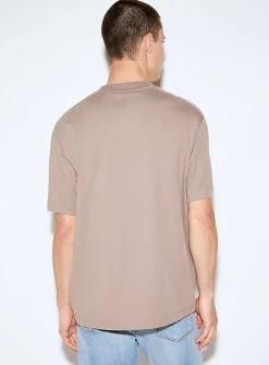 Dros broderie anglaise accent T-shirt
