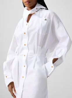 Drunken midi shirtdress