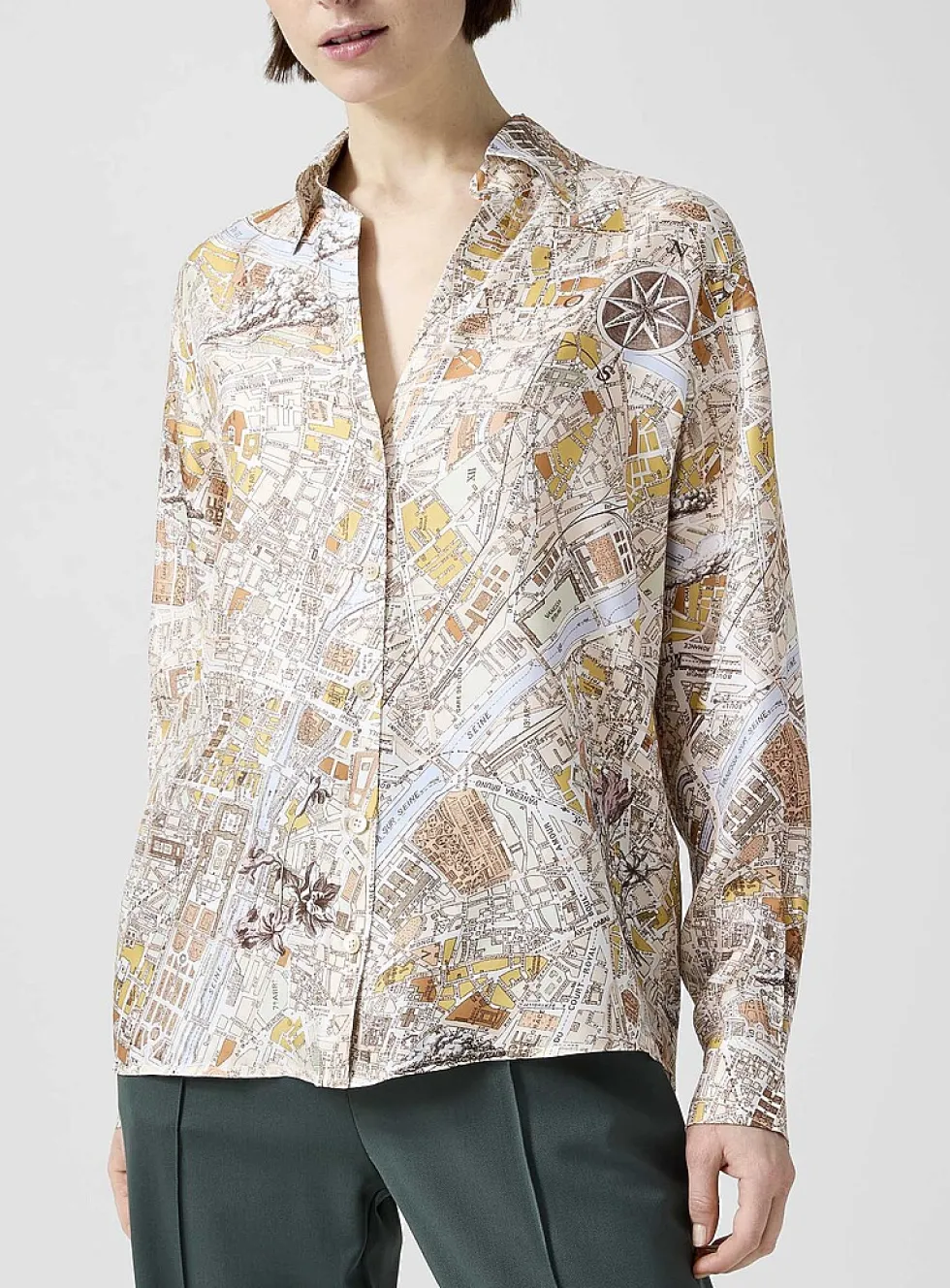 Druyat silk blend blouse