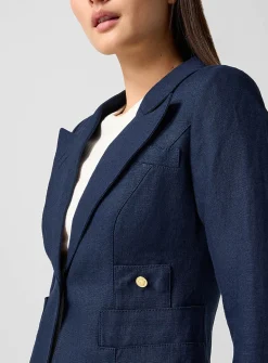 Duchesse linen jacket