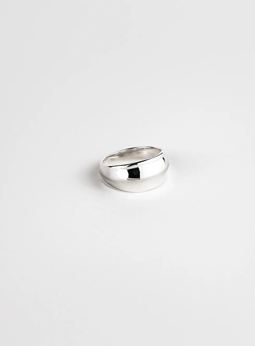 Dune sterling silver ring