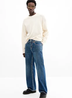 Dusty-indigo jean