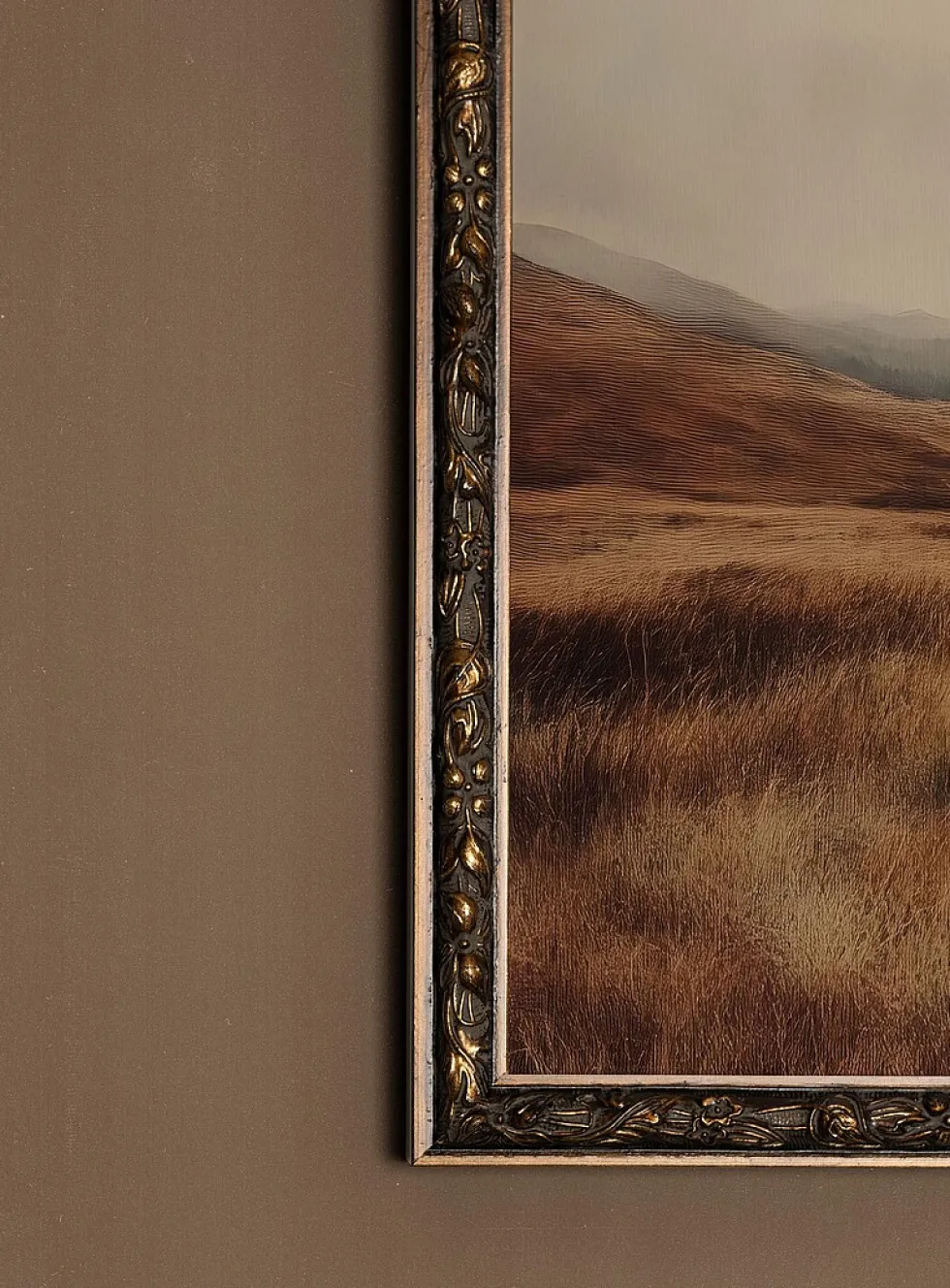 Earthy Dreams bronze frame rigid art print