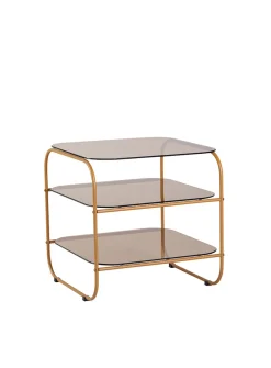 Echo amber side table
