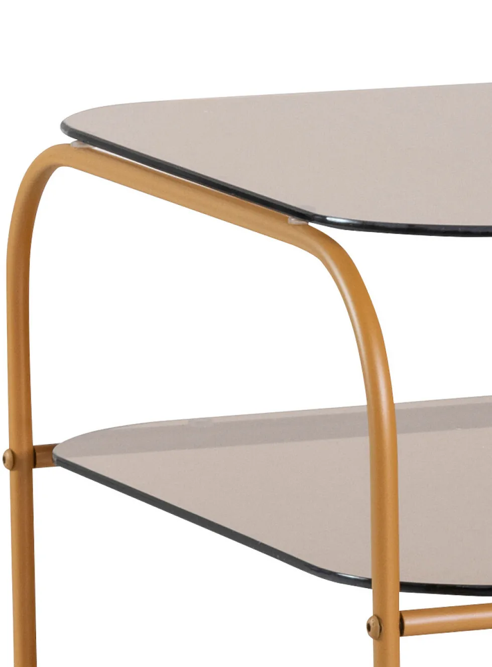 Echo amber side table