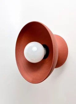 Echo stoneware sconce