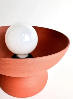 Echo stoneware sconce