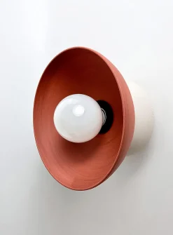 Echo stoneware sconce
