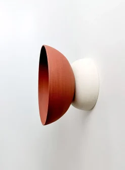 Echo stoneware sconce
