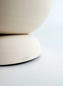 Echo stoneware sconce