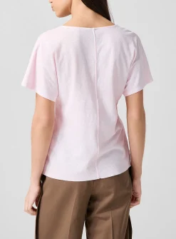 Ecleiva touch of linen jersey T-shirt