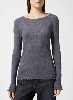 Edie pointelle T-shirt