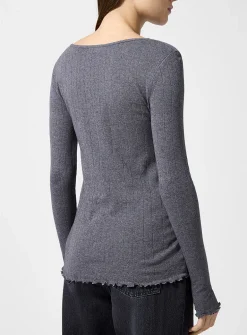 Edie pointelle T-shirt