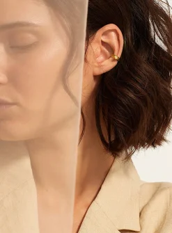 Edith gold vermeil ear cuff
