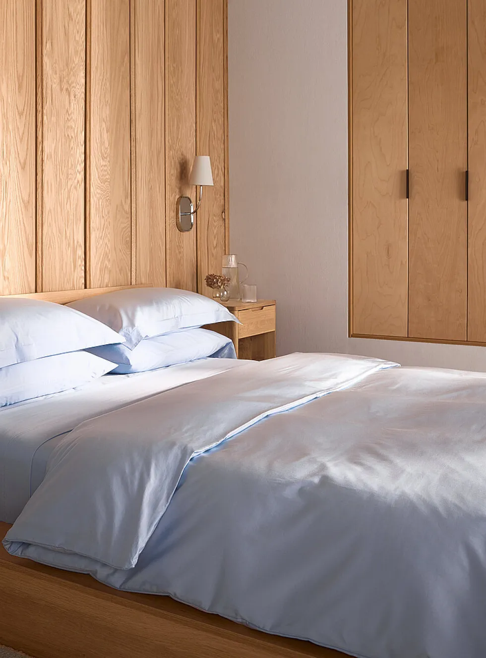 Egyptian cotton and bamboo rayon duvet cover set