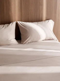 Egyptian cotton and bamboo rayon sheet set