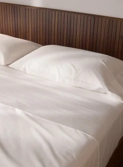 Egyptian cotton and bamboo rayon sheet set