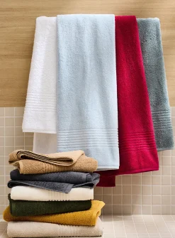 Egyptian cotton towels