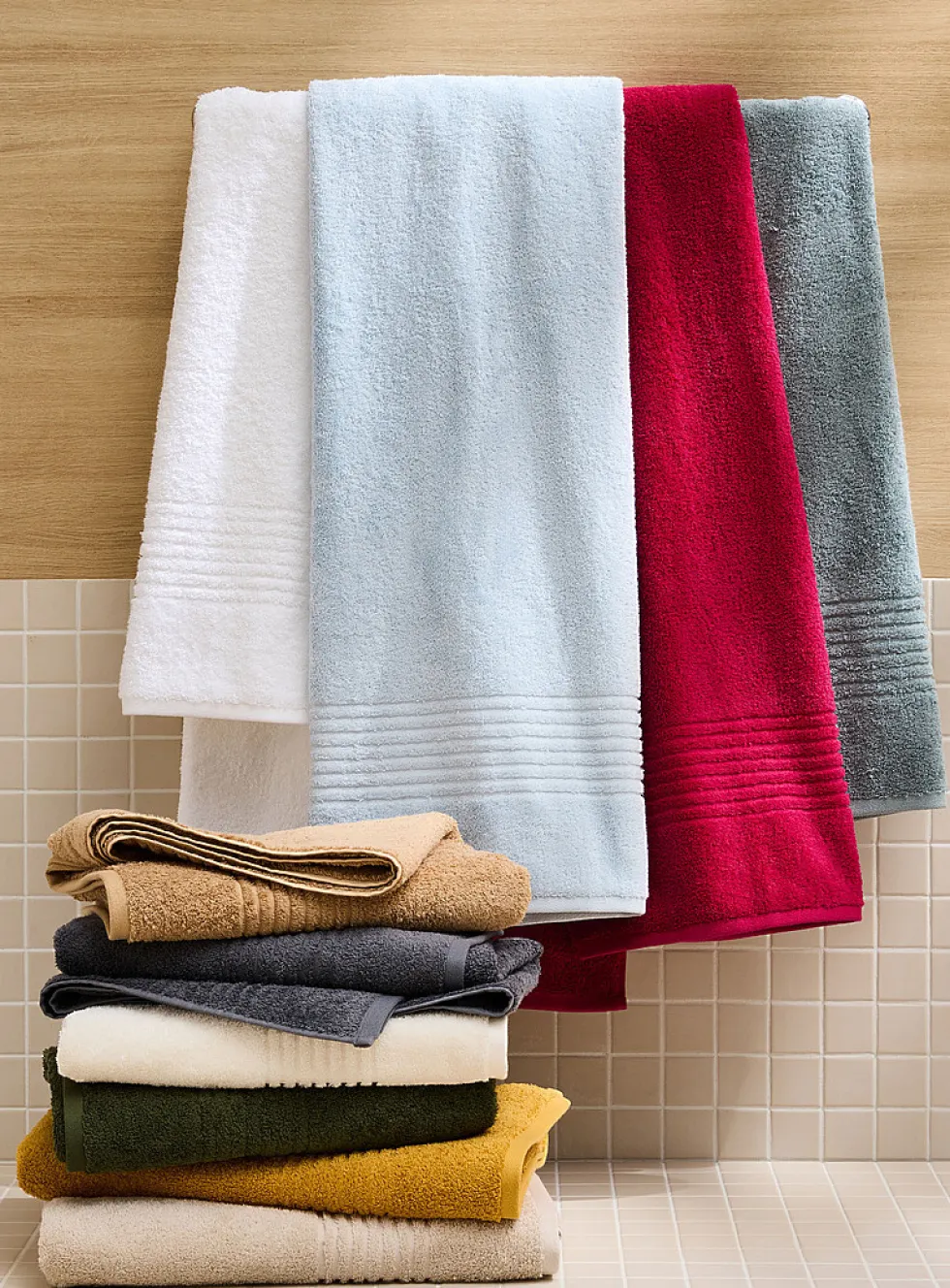 Egyptian cotton towels