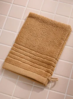 Egyptian cotton wash mitt