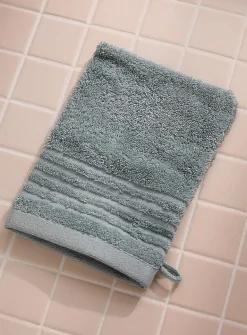 Egyptian cotton wash mitt