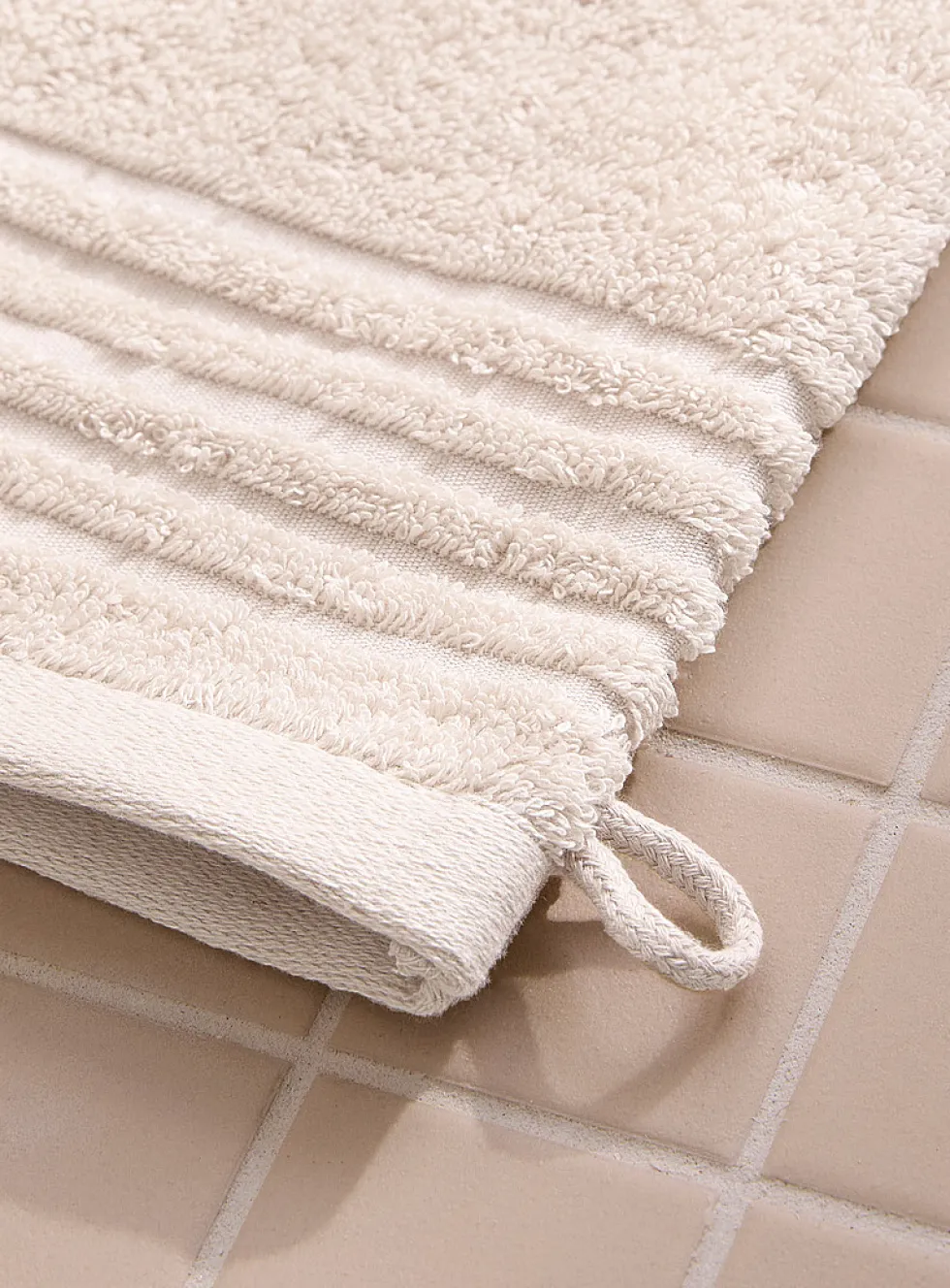 Egyptian cotton wash mitt