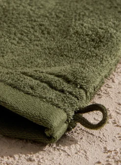Egyptian cotton wash mitt