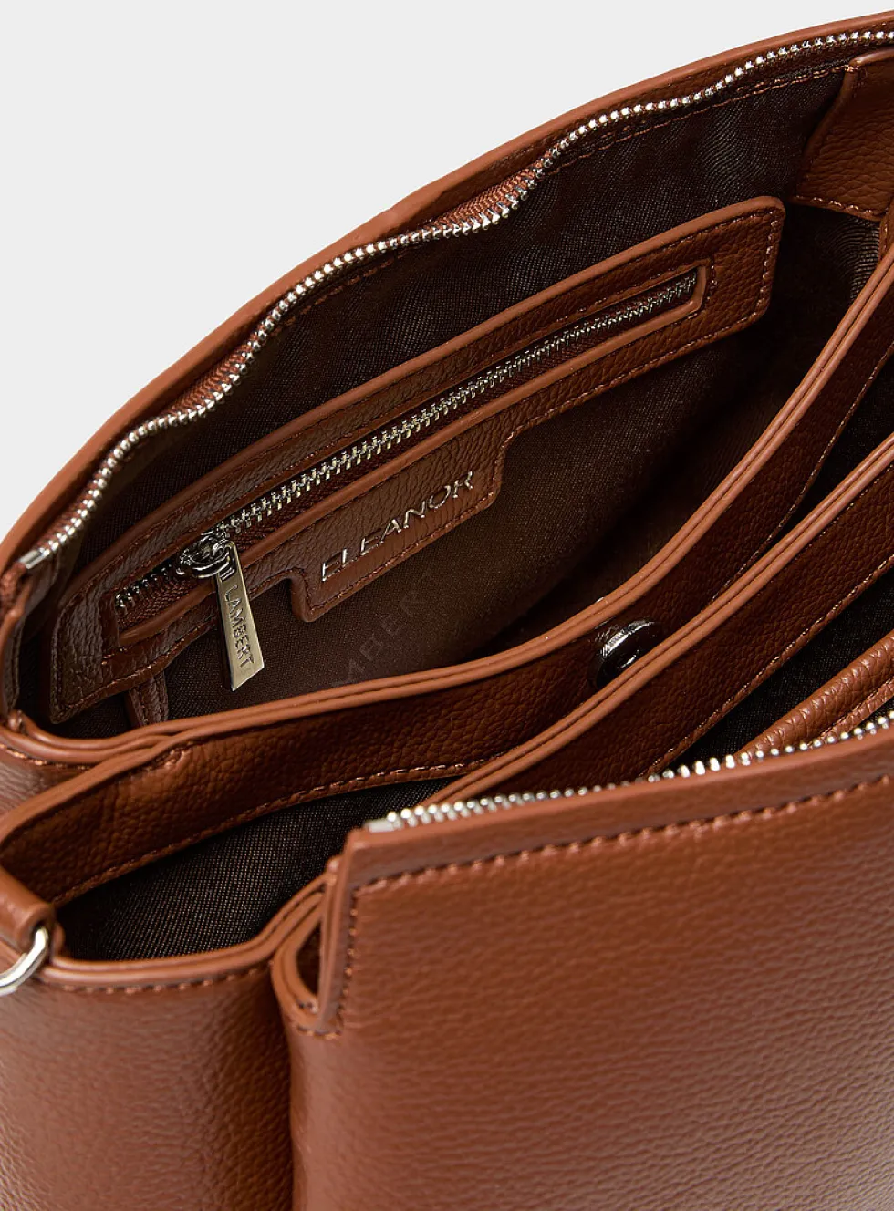 Eleanor pebbled crossbody bag