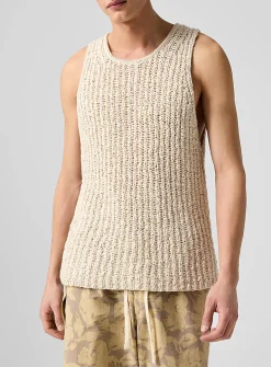 Eli scalloped braided cami