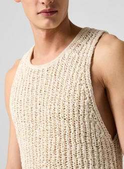 Eli scalloped braided cami