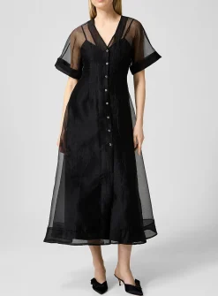Elle layered organza dress