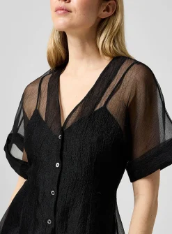 Elle layered organza dress