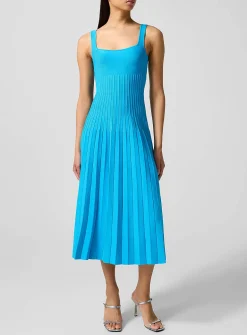 Ellison ribbed midi dress