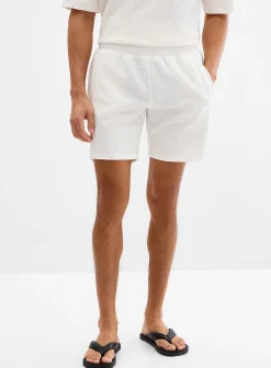 Embossed geo short