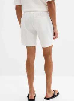 Embossed geo short