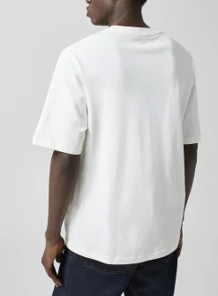 Embossed logo boxy T-shirt