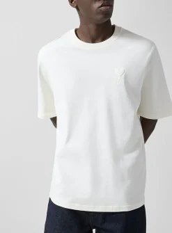 Embossed logo boxy T-shirt