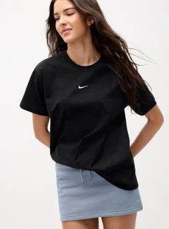 Embroidered central logo T-shirt