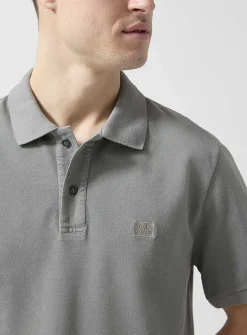Embroidered emblem polo