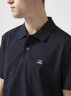 Embroidered emblem polo
