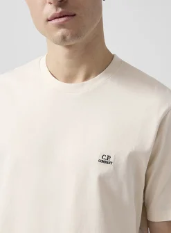 Embroidered frame mini-logo T-shirt