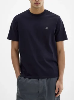 Embroidered frame mini-logo T-shirt