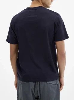 Embroidered frame mini-logo T-shirt