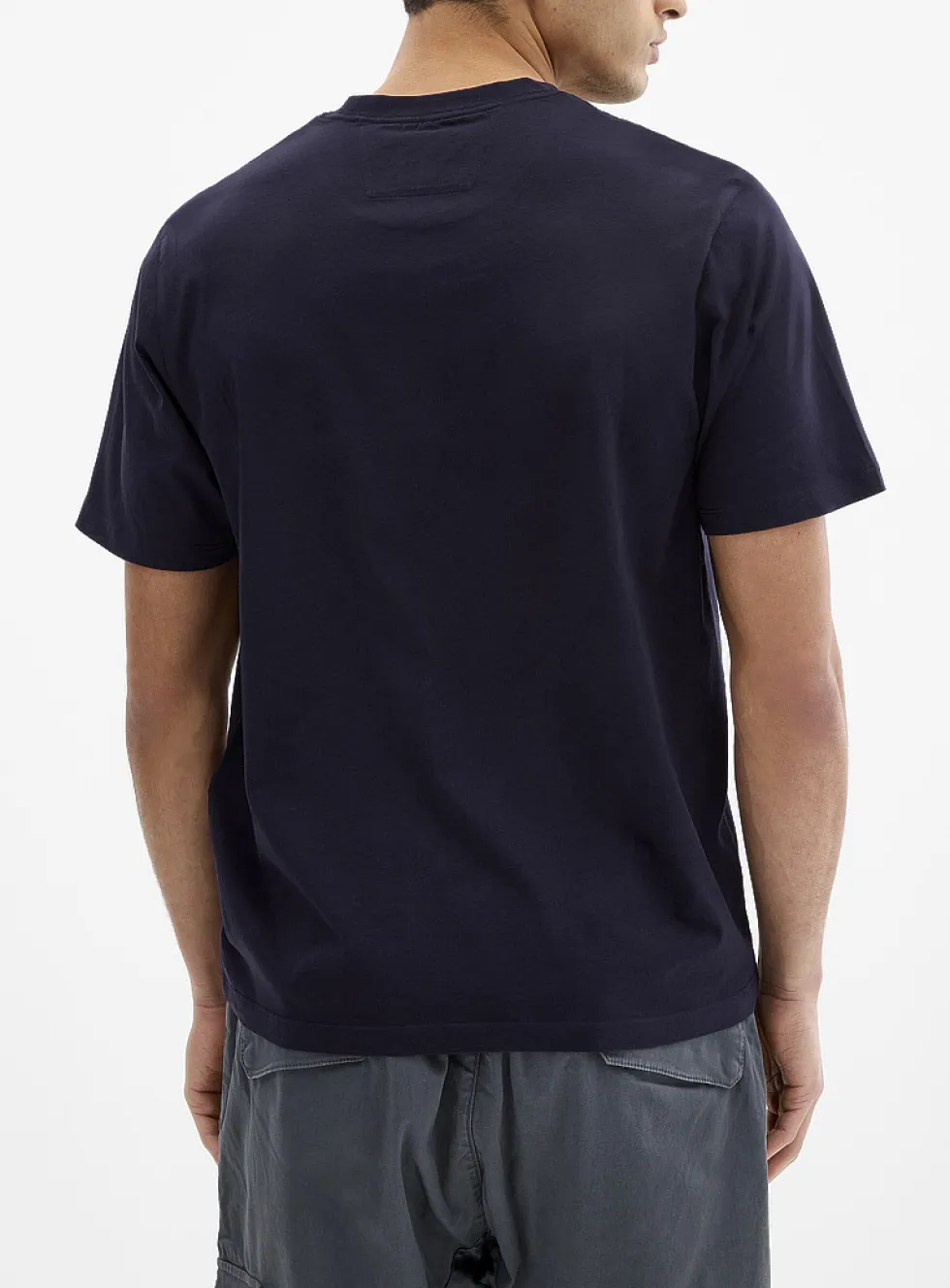 Embroidered frame mini-logo T-shirt