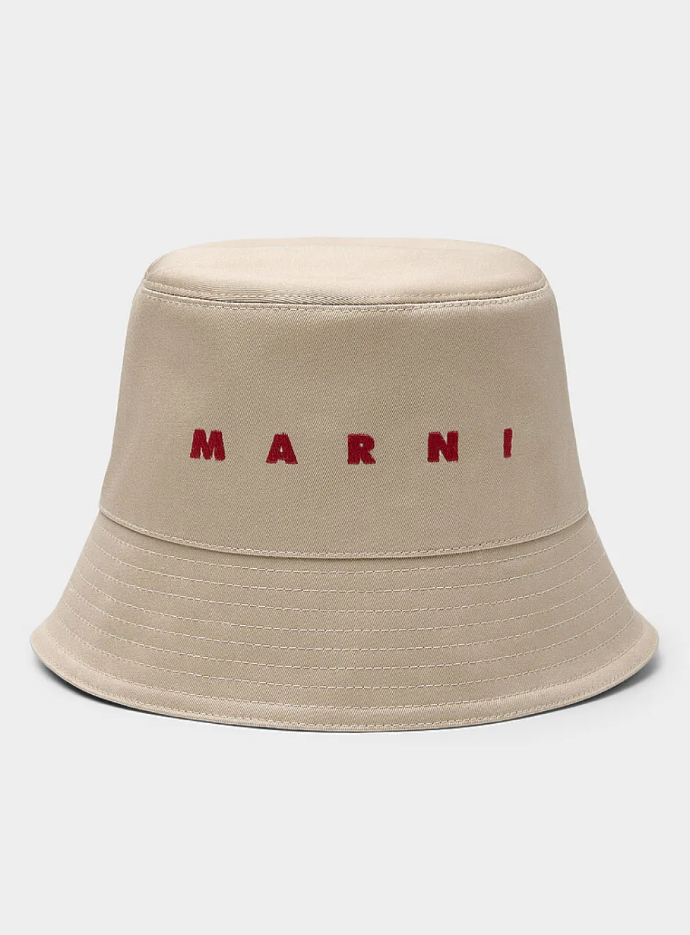 Embroidered logo bucket hat
