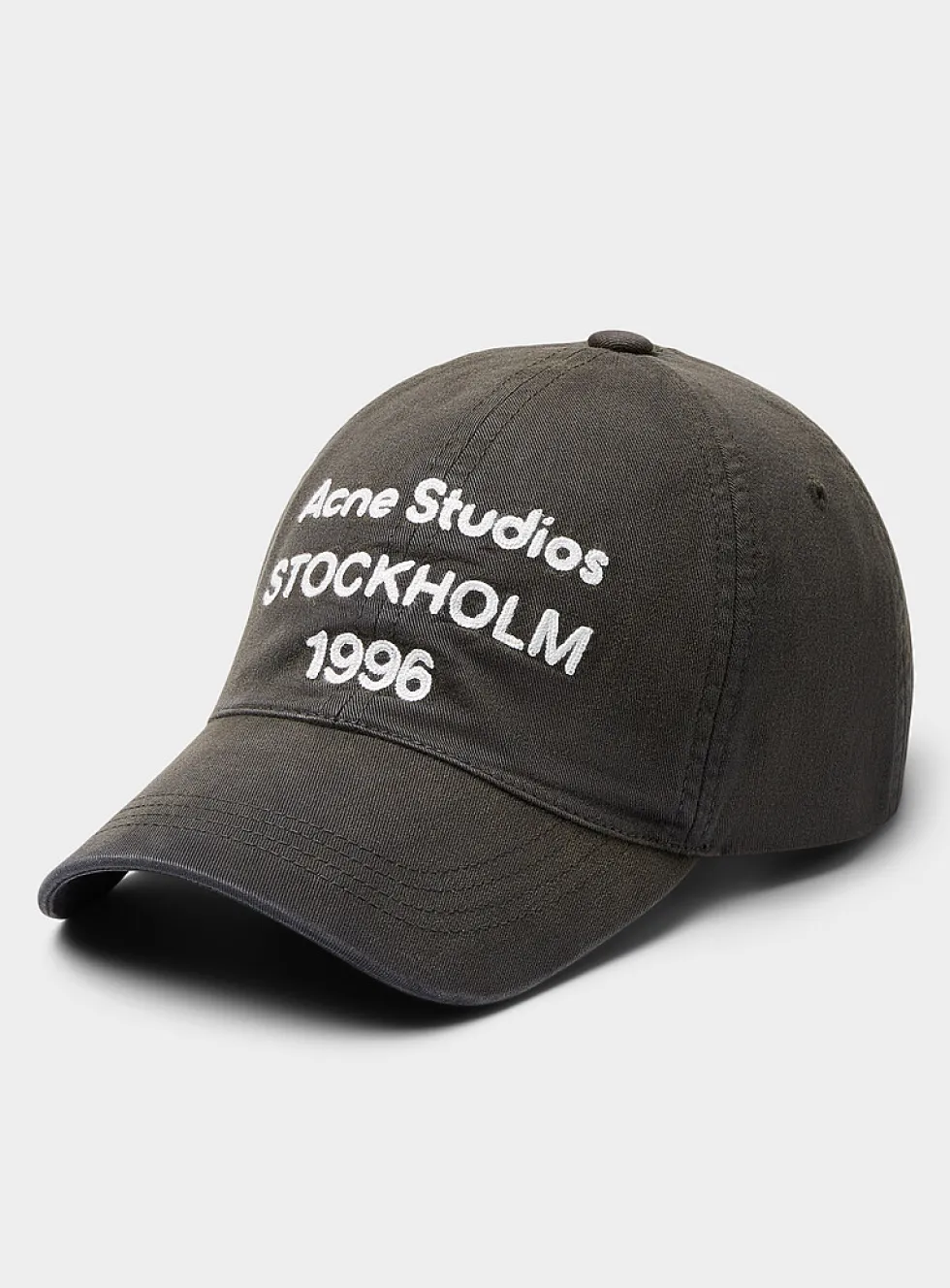 Embroidered logo cap
