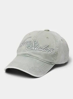 Embroidered logo cap
