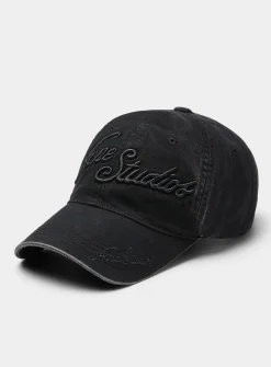 Embroidered logo cap
