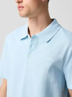 Embroidered logo piqué polo